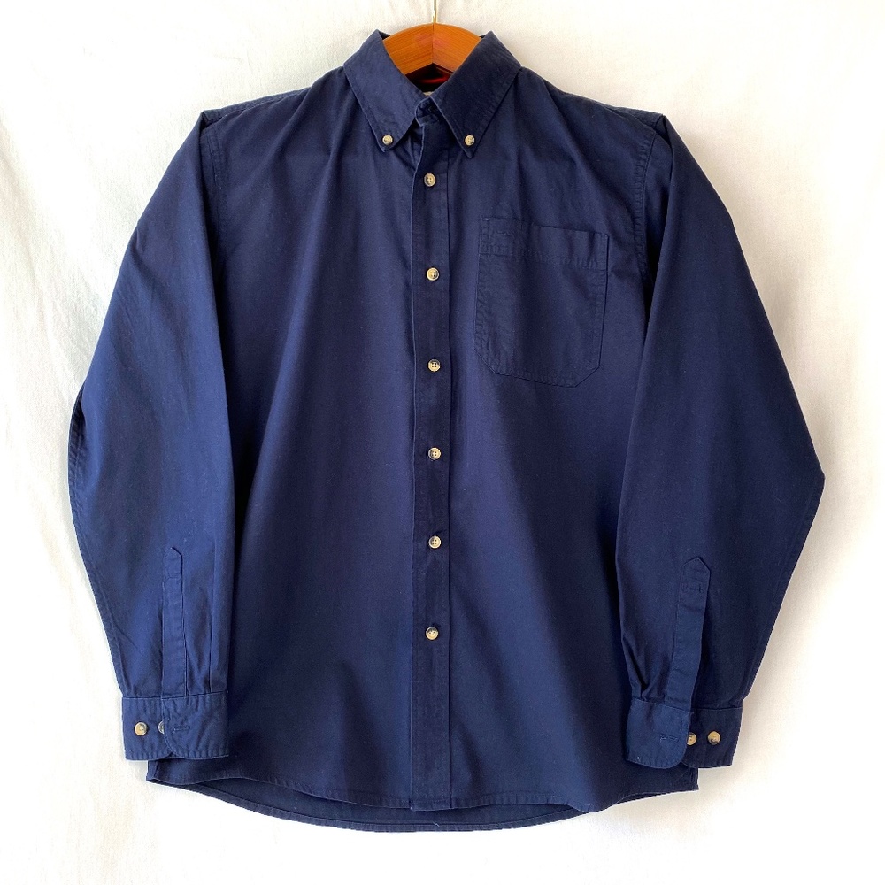 Wrangler Mens Long Sleeve Button Down Shirt